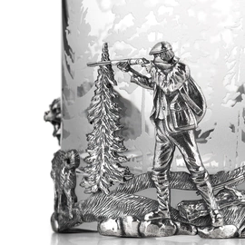 A glass for whiskey "Hunting"