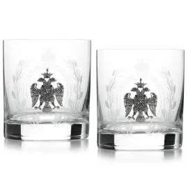 Набор стаканов для виски на 2 персоны "Иван Грозный" Набор стаканов для виски на 2 персоны "Иван Грозный"