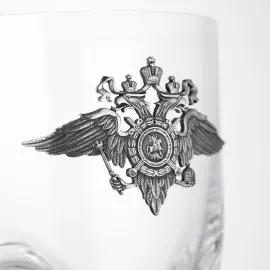 Набор стаканов для виски на 2 персоны "Полиция"