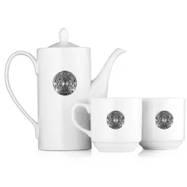 Фарфоровый чайный набор "Казахстан" на 2 персоны