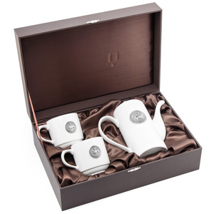 Porcelain tea set for 2 persons "Tatarstan"