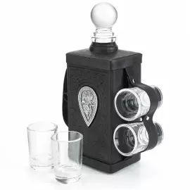 Штоф с 4 стопками "Русь"