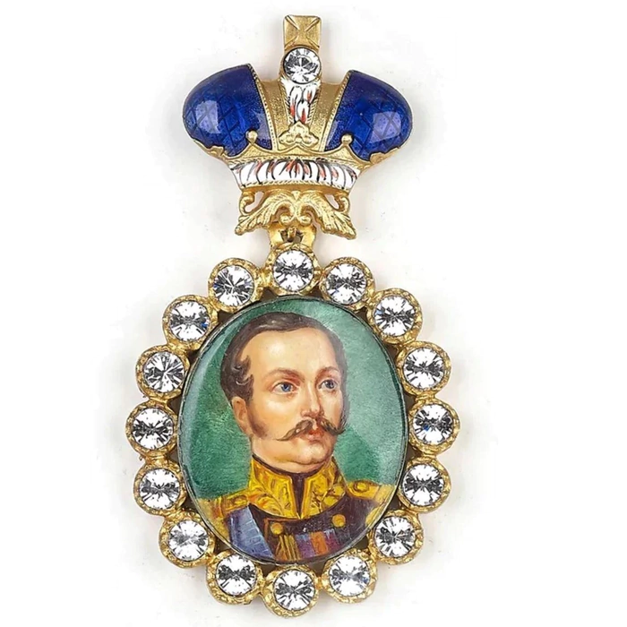 Award-winning portrait of Emperor Alexander II Nikolaevich