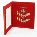 Набор "Российские императоры" в багете