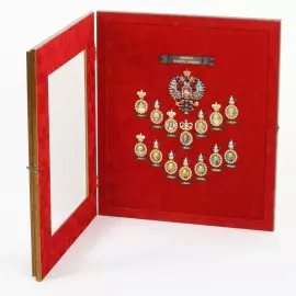 Набор "Российские императоры" в багете