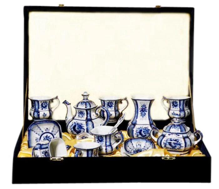 Spring tea set for 6 people