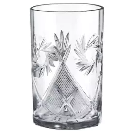 Silver-plated tea set "Bear Hunt": spoon, glass, cup holder, with blackening, for 1 person