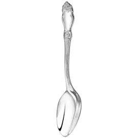 Посеребренный набор столовых ложек "Серебряная роза" на 6 персон