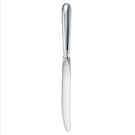 Silver-plated table set "Droplet" forged: fork, spoon, knife, teaspoon