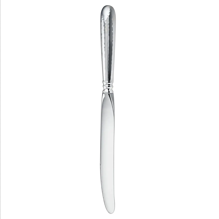 Silver-plated table set "Droplet" forged: fork, spoon, knife, teaspoon