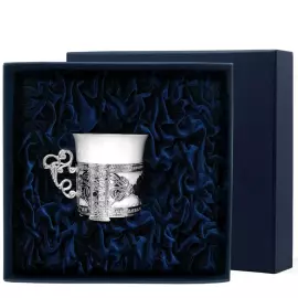 Чашка кофейная "Август Октавиан", серебро