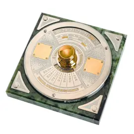 Бизнес-сувенир "Вечный календарь на нефрите" Златоуст Бизнес-сувенир "Вечный календарь на нефрите" Златоуст