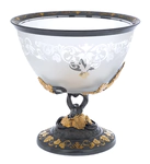 Crematorium "Inspiration" Zlatoust black silver with gilding