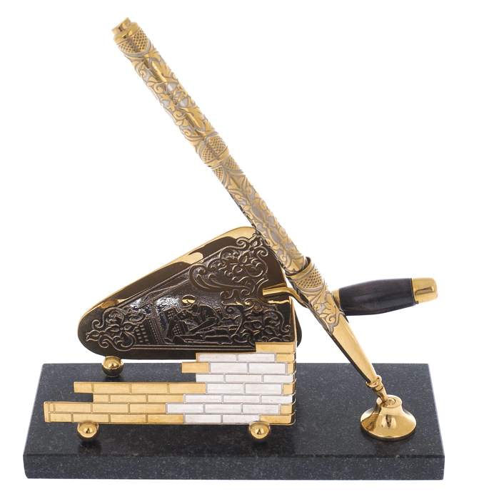 The writing set "Trowel" Zlatoust