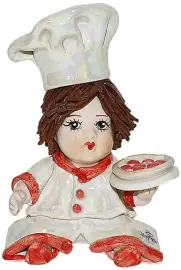 Статуэтка "Повар с пиццей" Статуэтка "Повар с пиццей"
