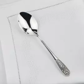 Набор столовых ложек "Визирь" посеребренный с чернением, на 6 персон