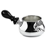Silver Dragonfly coffee set: spoon, turkey , creamer, sugar bowl