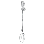 Silver Dragonfly coffee set: spoon, turkey , creamer, sugar bowl