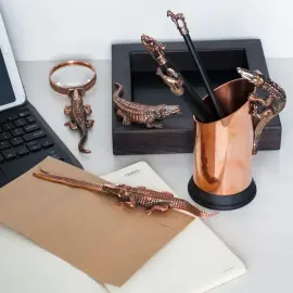 Набор канцелярский "Сафари" медный с чернью Набор канцелярский "Сафари" медный с чернью