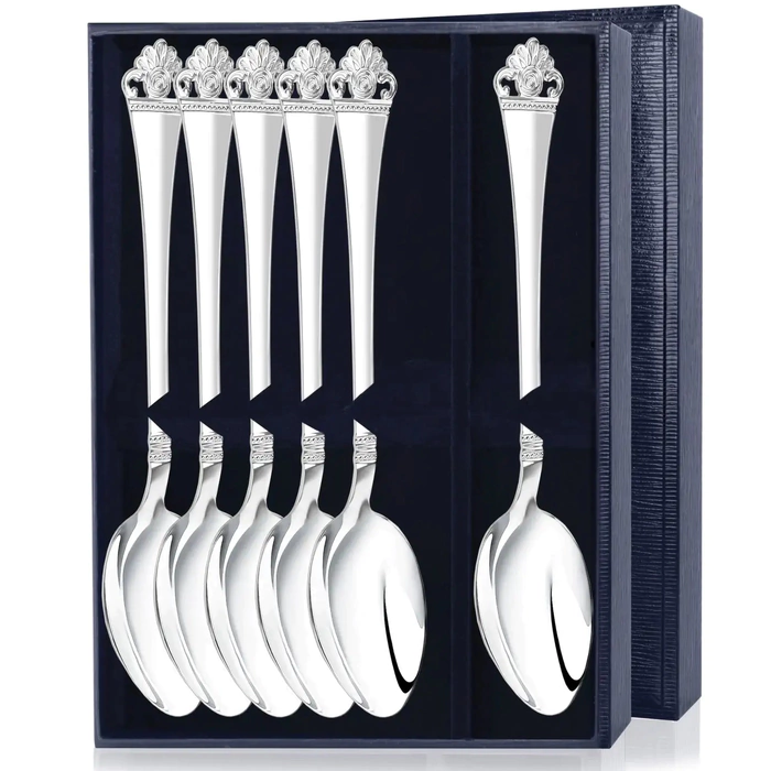 Silver set of Athena tablespoons with a case