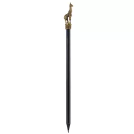 Медный набор канцелярский "Сафари" с чернением, 5 предметом: подставка для бумаги+карандашница+3 карандаша