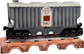 Штоф фарфоровый "Вагон"