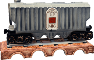 Porcelain damask "Wagon"