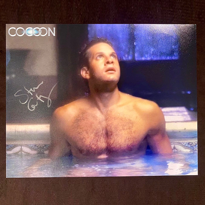 Autographed photo by Steve Guttenberg
