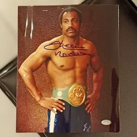 Фото с автографом Кена Нортона