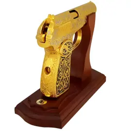 Набор рюмок для водки из янтаря "Виноград" на 3 персоны