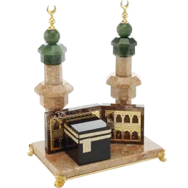 Composition of onyx and jade "Mecca" Zlatoust