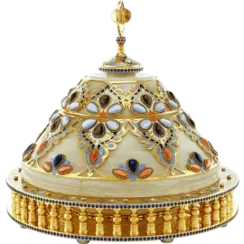 Ларец из белого оникса "Шатер" Златоуст