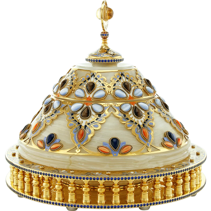 The chest of white onyx "Tent" Zlatoust