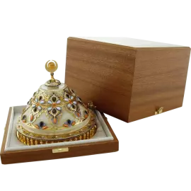 Ларец из белого оникса "Шатер" Златоуст