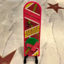 Реплика ховерборда из к/ф "Назад в будущее" с автографом актера Кристофера Ллойда