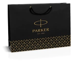 Gift set: Parker IM Premium fountain pen and red diary with gold cut