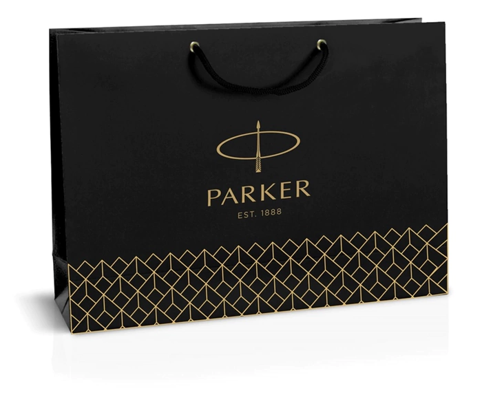Gift set: Parker IM Premium fountain pen and red diary with gold cut