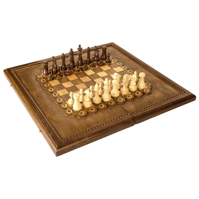 Chess + backgammon carved 4 50, Mkhitaryan