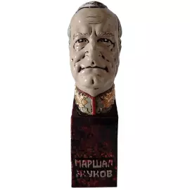 Porcelain statuette "Marshal of Victory: Zhukov"