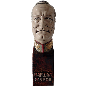 Porcelain statuette "Marshal of Victory: Zhukov"