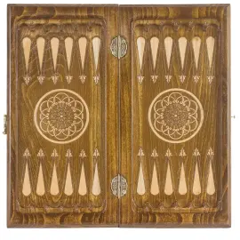 Шахматы + нарды резные "Армянский Орнамент 2" 50, Haleyan Шахматы + нарды резные "Армянский Орнамент 2" 50, Haleyan