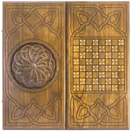 Нарды резные "Сияние 6" 60, Mkhitaryan