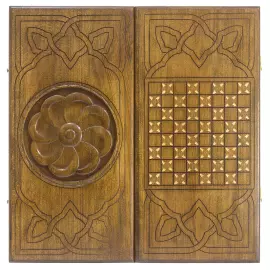 Нарды резные "Сияние 7" 60, Mkhitaryan