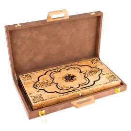 Нарды из карельской березы и янтаря "Жемчужина востока" коллекции "Ориент" Нарды из карельской березы и янтаря "Жемчужина востока" коллекции "Ориент"