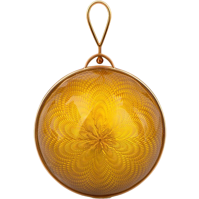 6pcs Jewelry Christmas Balls Set, Yellow