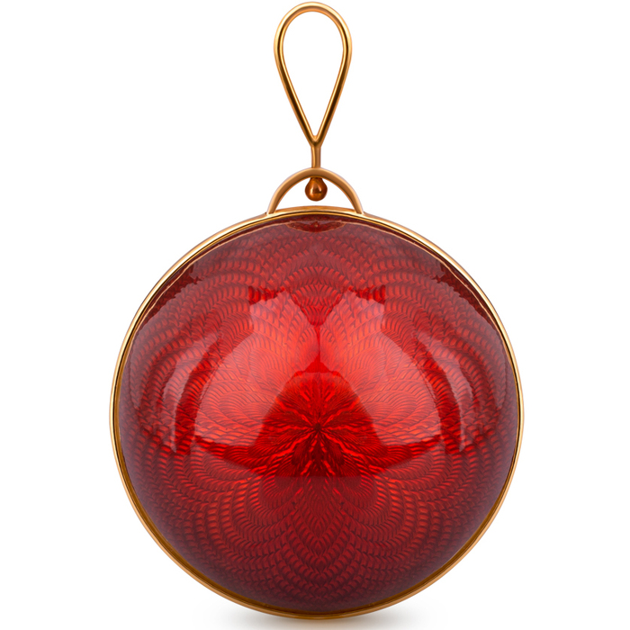 6pcs Jewelry Christmas Balls Set, Red