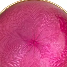 6pcs Jewelry Christmas Balls Set, Fuchsia