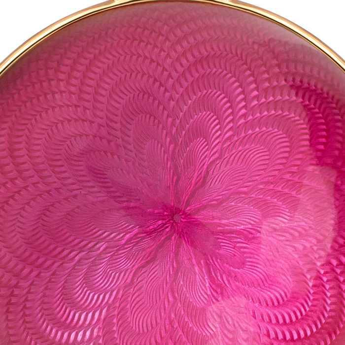 6pcs Jewelry Christmas Balls Set, Fuchsia