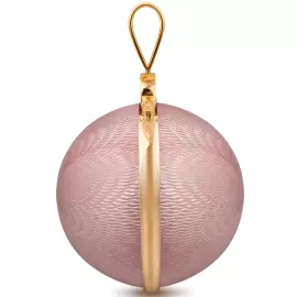 6pcs Jewelry Christmas Balls Set, Pink