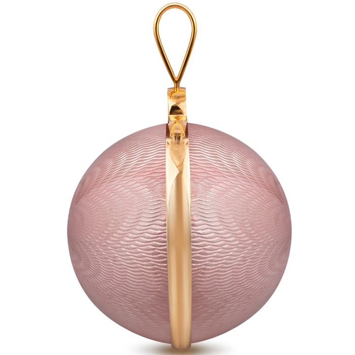 6pcs Jewelry Christmas Balls Set, Pink